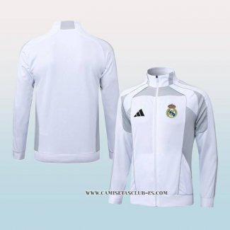 Chaqueta del Real Madrid 25-26 Blanco Gris