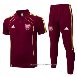 Conjunto Polo del Arsenal 25-26 Rojo