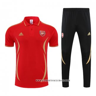 Conjunto Polo del Arsenal 22-23 Rojo