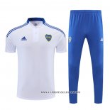 Conjunto Polo del Boca Juniors 22-23 Blanco