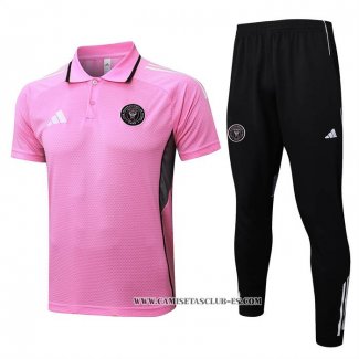 Conjunto Polo del Inter Miami 25-26 Rosa