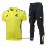 Conjunto Polo del Real Madrid 25-26 Amarillo