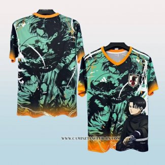 Tailandia Camiseta Japon Anime 25-26 Verde