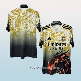 Tailandia Camiseta Real Madrid Dragon 25-26 Amarillo