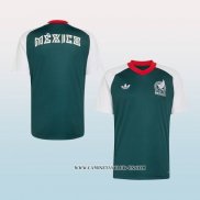 Camiseta Pre Partido del Mexico 2026 Verde Blanco