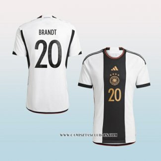 Camiseta Primera Alemania Jugador Brandt 2022