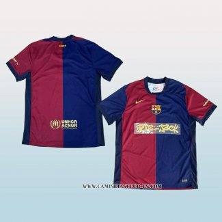 Camiseta Primera Barcelona 24-25 Rojo Azul