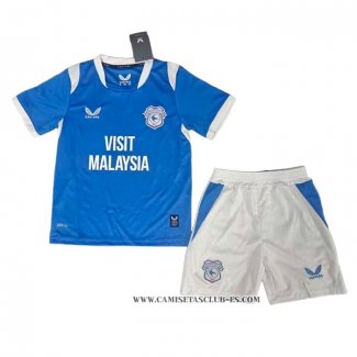 Camiseta Primera Cardiff City Nino 26-27