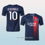 Camiseta Primera Paris Saint-Germain Jugador O.Dembele 23-24