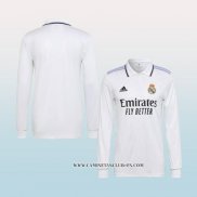 Camiseta Primera Real Madrid 22-23 Manga Larga