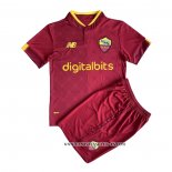 Camiseta Primera Roma Nino 22-23