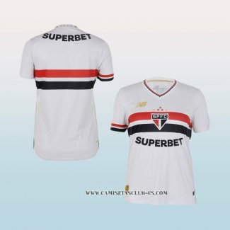 Camiseta Primera Sao Paulo Mujer 2025