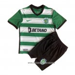 Camiseta Primera Sporting Nino 22-23