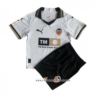 Camiseta Primera Valencia Nino 23-24