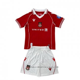 Camiseta Primera Wrexham Nino 25-26