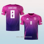 Camiseta Segunda Alemania Jugador Goretzka 2024