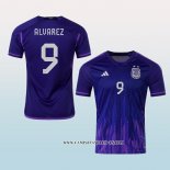 Camiseta Segunda Argentina Jugador Alvarez 2022