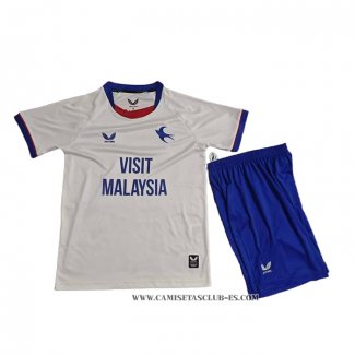 Camiseta Segunda Cardiff City Nino 26-27