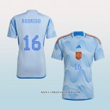 Camiseta Segunda Espana Jugador Rodrigo 2022