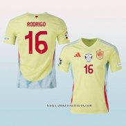 Camiseta Segunda Espana Jugador Rodrigo 2024