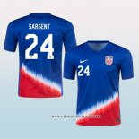 Camiseta Segunda Estados Unidos Jugador Sargent 2024