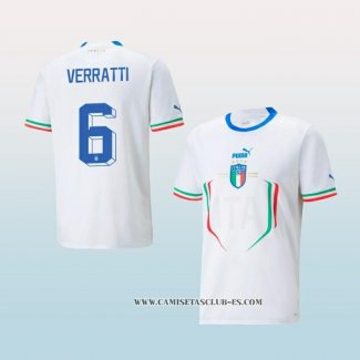 Camiseta Segunda Italia Jugador Verratti 2022