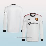 Camiseta Segunda Manchester United 22-23 Manga Larga