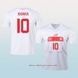 Camiseta Segunda Suiza Jugador Xhaka 2022