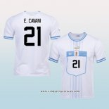 Camiseta Segunda Uruguay Jugador E.Cavani 2022