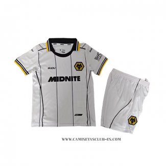 Camiseta Segunda Wolves Nino 26-27