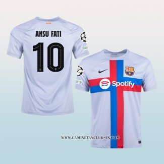 Camiseta Tercera Barcelona Jugador Ansu Fati 22-23