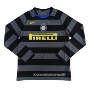 Camiseta Tercera Inter Milan 20-21 Manga Larga