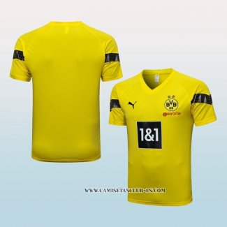 Camiseta de Entrenamiento Borussia Dortmund 22-23 Amarillo