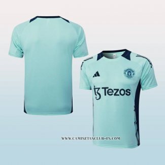 Camiseta de Entrenamiento Manchester United 24-25 Verde