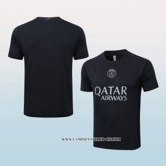 Camiseta de Entrenamiento Paris Saint-Germain Jordan 25-26 Negro