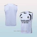 Camiseta de Entrenamiento Real Madrid 25-26 Sin Mangas Blanco