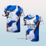 Camiseta de Entrenamiento Real Madrid 25-26 Azul Blanco