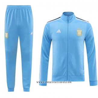 Chandal de Chaqueta del Argentina 24-25 Azul