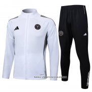 Chandal de Chaqueta del Inter Miami Nino 25-26 Blanco