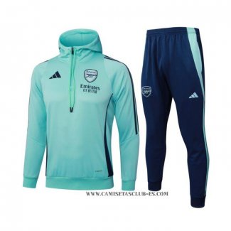 Chandal de Sudadera del Arsenal Nino 24-25 Verde