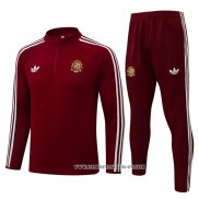 Chandal de Sudadera del Espana Nino 26-27 Rojo