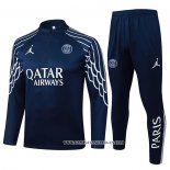 Chandal de Sudadera del Paris Saint-Germain Nino 25-26 Azul