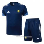 Chandal del Al Nassr 25-26 Manga Corta Azul - Pantalon Corto