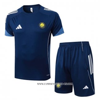 Chandal del Al Nassr 25-26 Manga Corta Azul - Pantalon Corto