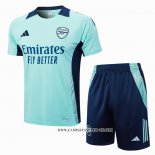 Chandal del Arsenal 24-25 Manga Corta Verde - Pantalon Corto