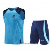 Chandal del Atletico Madrid 22-23 Sin Mangas Azul