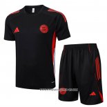 Chandal del Bayern Munich 25-26 Manga Corta Negro - Pantalon Corto