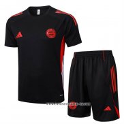 Chandal del Bayern Munich 25-26 Manga Corta Negro - Pantalon Corto