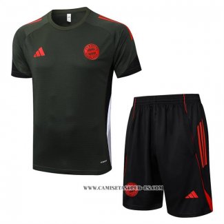 Chandal del Bayern Munich 25-26 Manga Corta Verde - Pantalon Corto