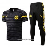 Chandal del Borussia Dortmund 22-23 Manga Corta Gris